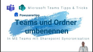 Kanäle und Teams umbenennen in Microsoft Teams [upl. by Bonina898]