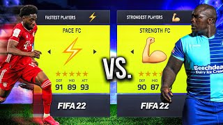 PACE vs STRENGTH in FIFA 22 ⚡💪 [upl. by Oicam345]