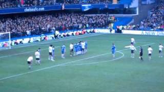 Leighton Baines 119th Minute Freekick Vs Chelsea [upl. by Ina]