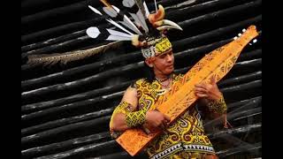 Sape instrumen dayak Borneo paling enak di dengar Lan e sape  jerry kamit [upl. by Haerr276]