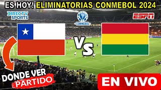 Chile vs Bolivia Ver Partido Chile vs Bolivia Conmebol 2024 Eliminatorias Conmebol 2024 [upl. by Reppart282]