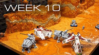 Building Geonosis in LEGO  Week 10 Expansion [upl. by Ioab665]