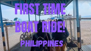 First time boat ride experience going from Ormoc to Cebu  October 2024  Philippines [upl. by Polik]