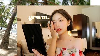 engespañol 조용조용 수다타임 GRWM 🍉깔끔하게 오래가는 휴양지 메이크업 ✨ LONGLASTING SUMMER MAKEUP  ENG sooon [upl. by Aon]