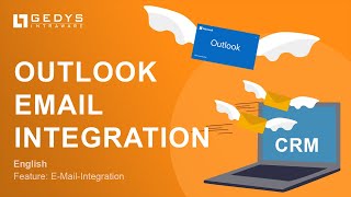 Connecting CRM and email Outlook amp other mailboxes  english [upl. by Constantia82]