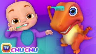 This Is The Way We Brush Our Teeth  ChuChu TV Funzone 3D Nursery Rhymes amp Kids Songs [upl. by Reinertson382]