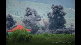 Pindad Bekerjasama dengan ITB Sukses Lakukan Uji Ledak Ranjau Terhadap Ranpur Anoa [upl. by Aronoff]