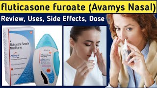 Review Avamys nasal spray uses in urdu  Fluticasone furoate nasal spray  Uses Side Efects Dose [upl. by Delanty]