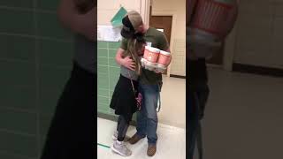 ‘I Missed You So Much’ Soldier Surprises Little Sister at School [upl. by Jara]