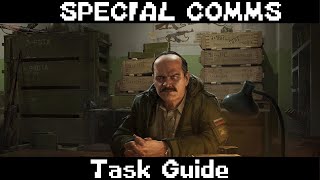 Special Comms Task Guide Prapor  Escape from Tarkov [upl. by Midan]