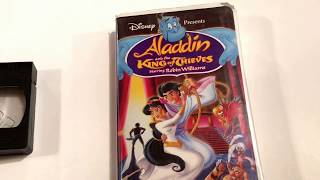 Aladdin and the King of Thieves  Walt Disney  VHS Movie Collection [upl. by Drofwarc]