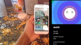 Custom ROM DOTOS 810 MOTO G5S PLUS Bateria Excelente [upl. by Anoek267]