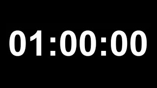 CRONÓMETRO de 1 minuto SIN ALARMA  Temporizador de 60 segundos [upl. by Ibbie]