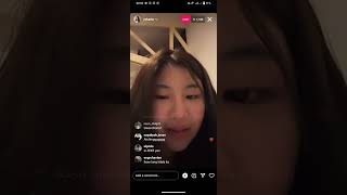 Yskaela Fujimoto IG Live 442024 part 2 [upl. by Aicirtan918]