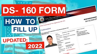 How to Fill Out the DS160 form Correctly 2022  US Tourist Visa Application Step by Step [upl. by Grigson351]