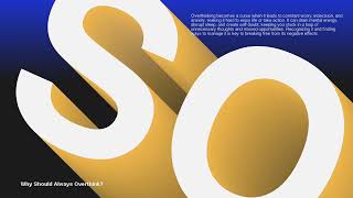 INZO OVERTHINKER  MOTION GRAPHICS [upl. by Canning]