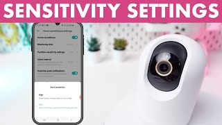 Xiaomi C500 Pro FineTuning Motion amp Sound Detection Sensitivity Settings Guide [upl. by Acinad784]