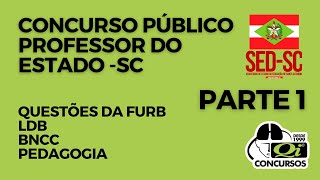 Analise e Resolução de questões Parte 13 • Concurso público professores  SC  Qi Concursos [upl. by Mattson403]