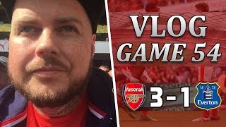 Arsenal 3 v 1 Everton  Europa League It Is Then  Matchday Vlog  Game 54 [upl. by Kennard]