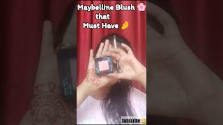 Blush🌸💗blush makeup maybelline song shorts short youtube youtube [upl. by Erkan761]