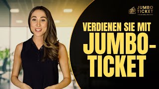 Jumbo Ticket Network Business plan  German [upl. by Junie]