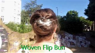 Woven Flip Bun [upl. by Arres]