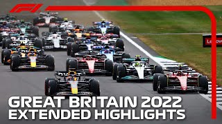 Extended Race Highlights  2022 British Grand Prix [upl. by Ahsiniuq]