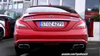 2012 MercedesBenz CLS63 AMG StartUp Rev amp Accelerations 1080p HD [upl. by Darrey]