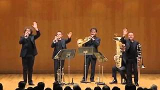 Gomalan Brass Quintet  Triumphal March Aida LIVE IN TOKYO [upl. by Keener94]