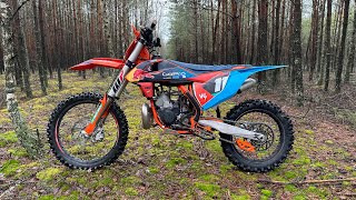 KTM SX 250 2018 COMPLETE REBUILD CROSS DIRT BIKE  PART 22  4K [upl. by Congdon932]