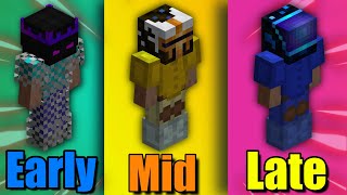 Best Armor For EARLYMIDLATE Game 2023  Hypixel SkyBlock Armor Progression Guide [upl. by Emie276]