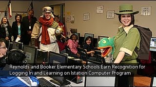 Reynolds and Booker Elementary Schools Earn Recognition for Learning on Istation Computer Program [upl. by Sivie17]