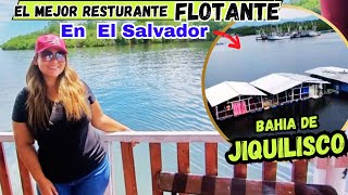 ¡ENCONTRAMOS el mejor restaurante “FLOTANTE” de EL SALVADOR 🇸🇻 Bahia de Jiquilisco [upl. by Alitta]