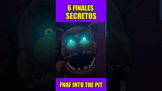 Los 6 FINALES SECRETOS de FNAF INTO THE PIT 🦊 NUEVO Five Nights at Freddy’s [upl. by Aisetal]