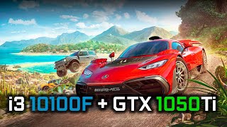 GTX 1050 Ti  i3 10100f  Forza Horizon 5  1080p  Extreme Ultra High Medium Low amp Very Low [upl. by Gilberte]