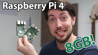 Raspberry Pi 4 goes 8GB Pi OS goes 64 bit [upl. by Pavior]