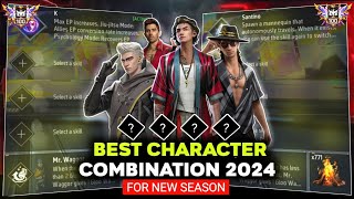 New Season Br Rank Best Character Combination  Best Character Combinations For Br Rank [upl. by Blondy]