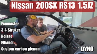 Aaser Martinson Nissan 200SX RS13 15JZ 34 Stroker [upl. by Retsae199]