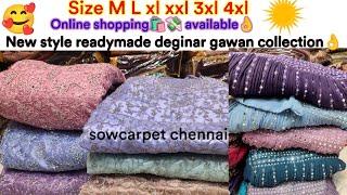 🥰NEW STYLE READYMADE🔥 SIZE M TO 4XL GAWAN👌 COLLECTION FOR WHOLESALE PRICE tamilnadu 9150136334 😇 [upl. by Salazar]