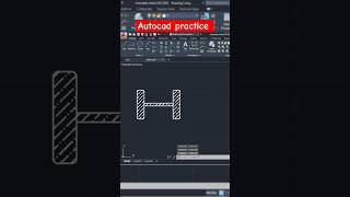 Autocad practice drawing  Cad by Ankit  autocad mechanical autocad autocad2d [upl. by Amias608]