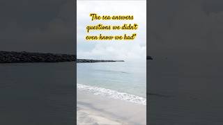 quotThe sea answers questions we didnt even know we hadquot 2024 beach shorts status alappuzha 😍🥰❤🥰 [upl. by Laup]