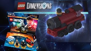 Lego Dimensions  Harry Potter  Hogwarts Express  Build Instructions 71247 [upl. by Lledniuq]