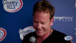 Kiefer Sutherland Interview 1 [upl. by Pippy]