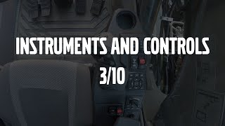 Volvo Wheeled Excavators Eseries  Operating instructions  Instruments and controls  310 [upl. by Herates]