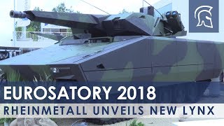 Rheinmetall Unveils New Lynx [upl. by Annawit]