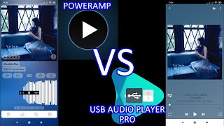 Poweramp vs USB Audio Player Pro [upl. by Schwartz331]