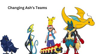 Changing All of Ashs Team Part 2 [upl. by Kyla]