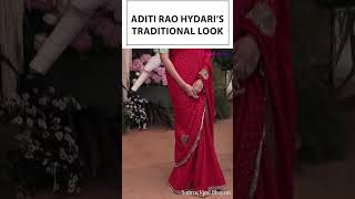 Gorgeous in Red Aditi Rao Hydari Steals the Show [upl. by Hullda]