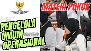 contoh soal pengelola umum operasional  formasi tenaga teknis pppk [upl. by Atirabrab]