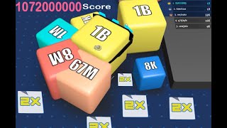 Cubes 2048iocubes1072000000 best score [upl. by Carnay]